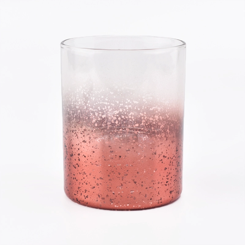 Beautiful Mercury 10oz Glass Candle Jar