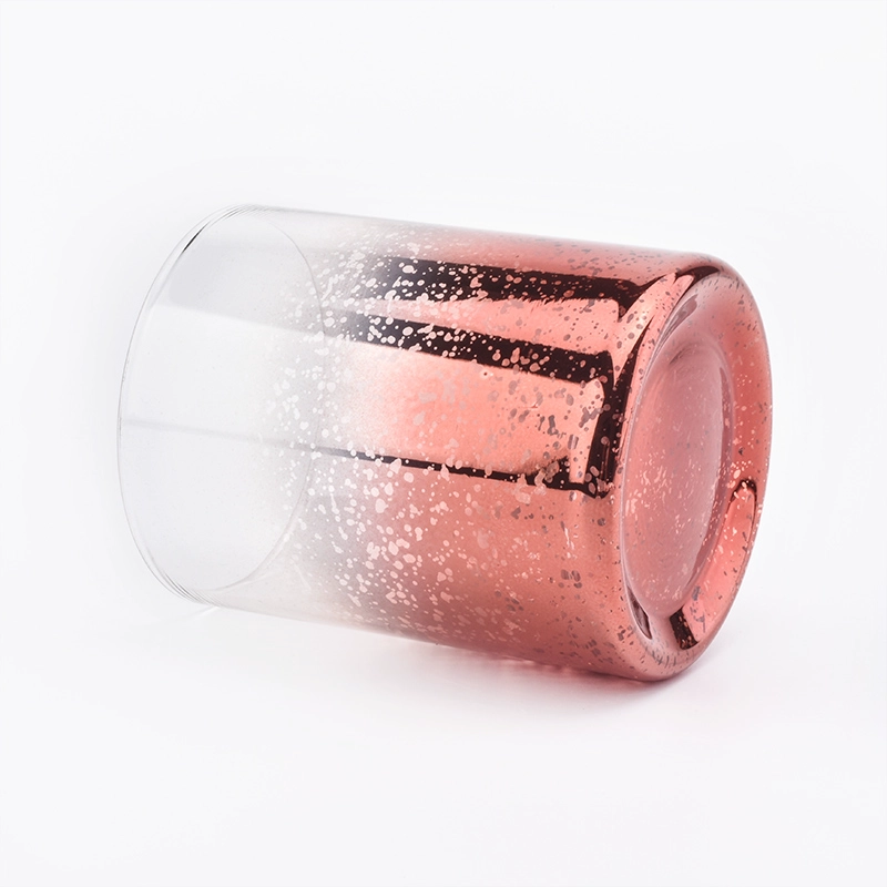 Beautiful Mercury 10oz Glass Candle Jar