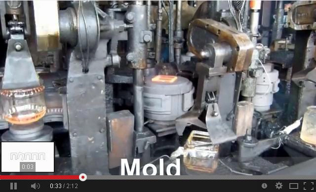 How to make glass jar Glassware IS Machine Method