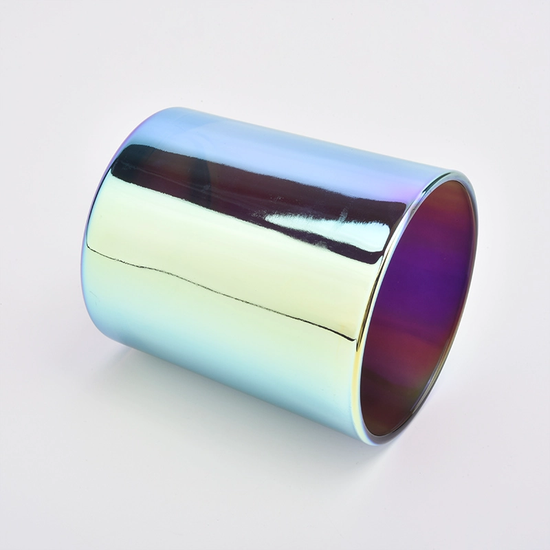 6oz 8oz 10oz luxury Black Holographic Glass Candle Jar 6oz 8oz 10oz luxury Black Holographic Glass Candle Jar