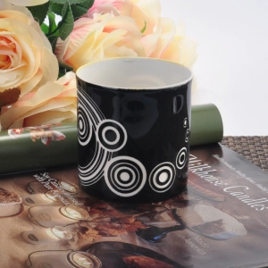 High quality cylinder ceramic candle jar wholesale