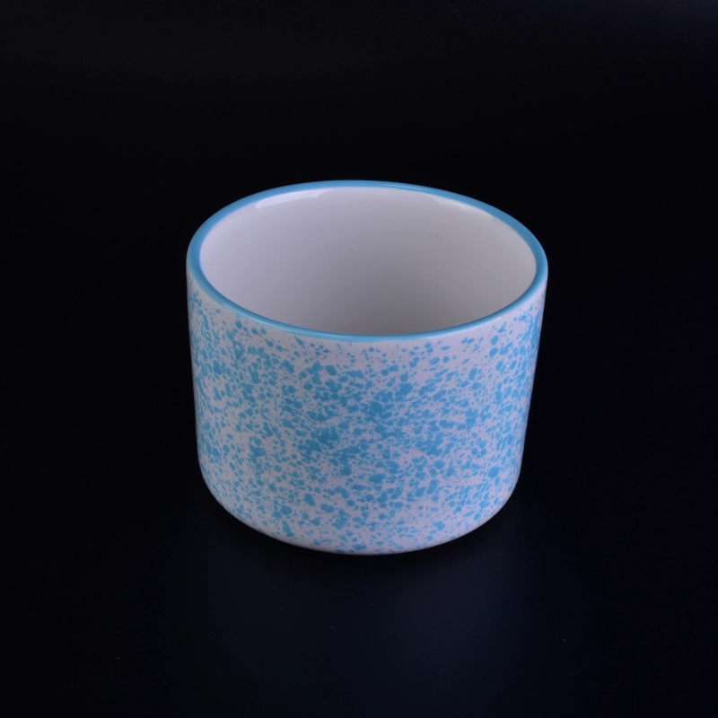 Hand made transmutation glazing ceramic candle holder Hand made transmutation glazing ceramic candle holder