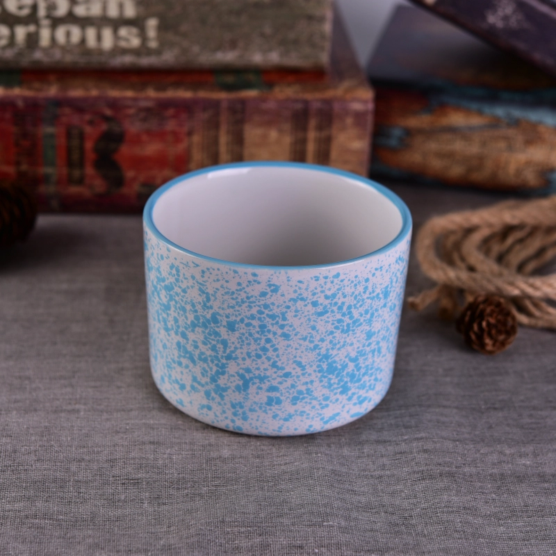 Hand made transmutation glazing ceramic candle holder Hand made transmutation glazing ceramic candle holder