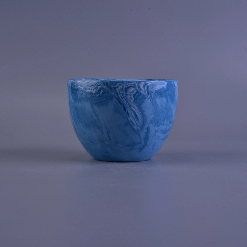 Hot Selling Marbel Pattern Ceramic Votive Candle Cup Different Colors Sets Hot Selling Marbel Pattern Ceramic Votive Candle Cup Different Colors Sets