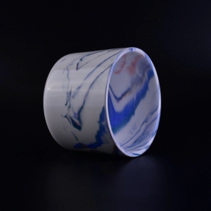 New products 7 types cloud shape square small ceramic candle holder