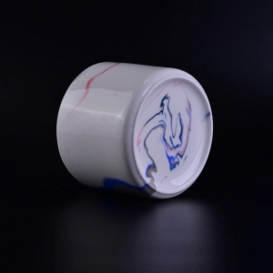 New products 7 types cloud shape square small ceramic candle holder