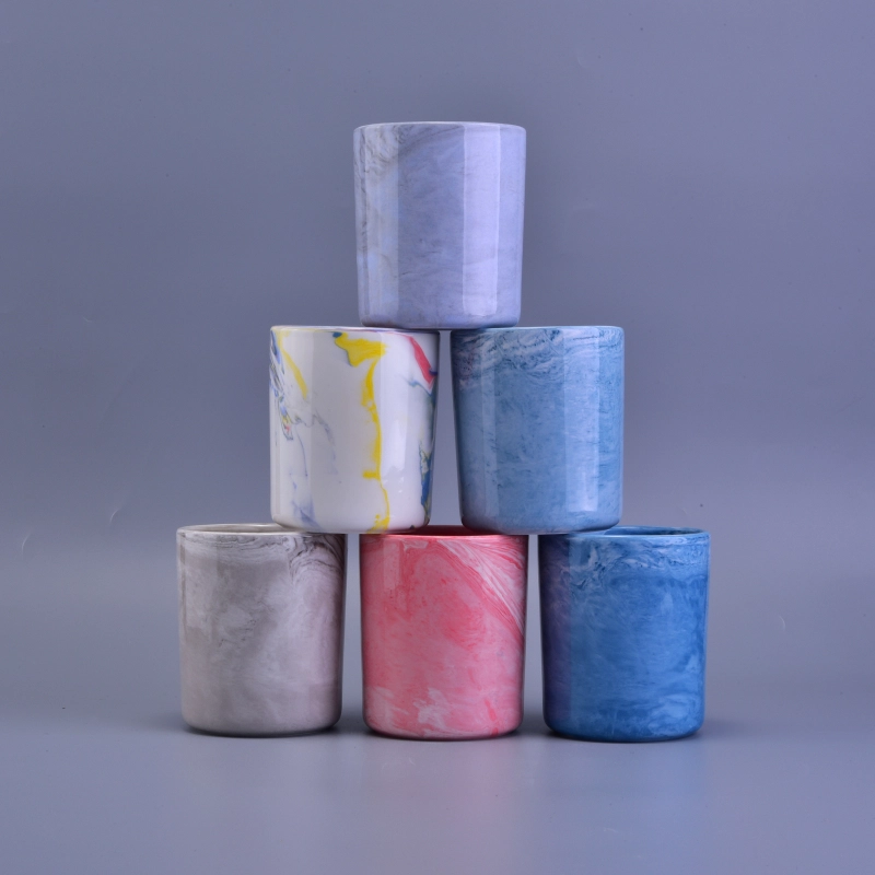 cloud pattern candle holder