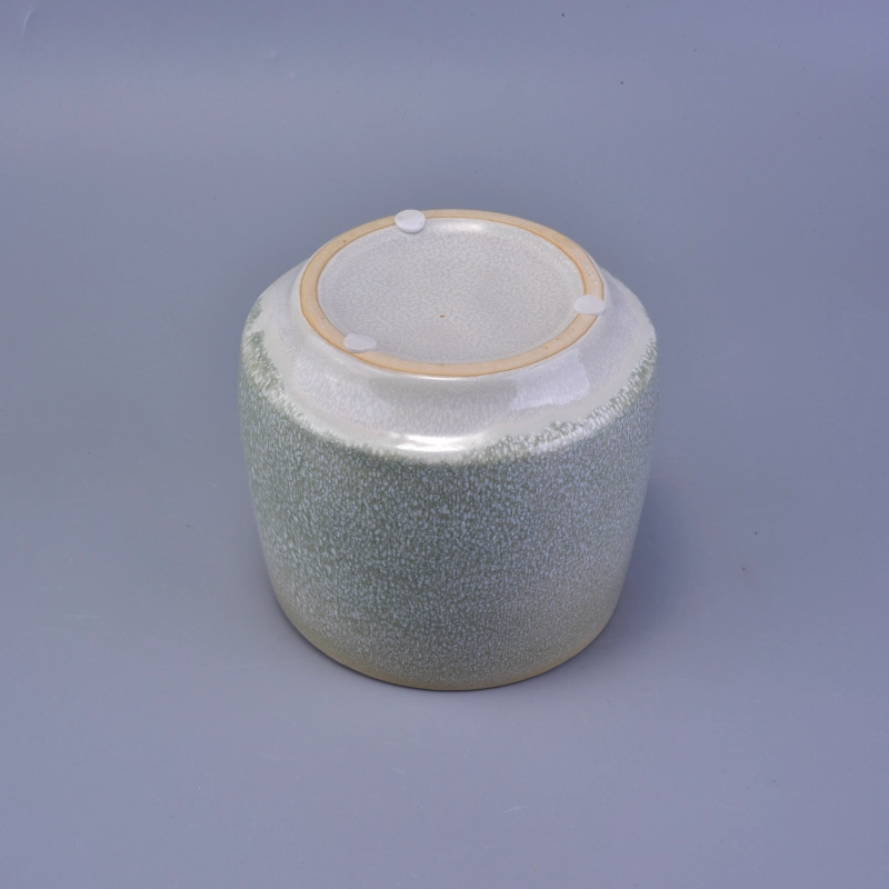 Crack glaze transmutation ceramic candle holder Crack glaze transmutation ceramic candle holder