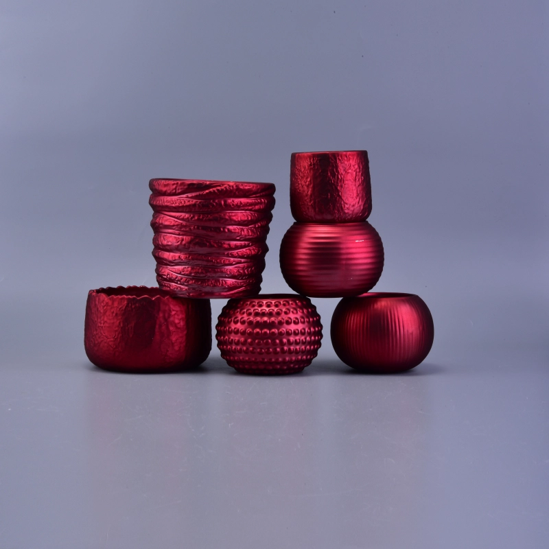 Decorative Banded Shining Colorful Coating Cylinder Ceramic Candle Holder Decorative Banded Shining Colorful Coating Cylinder Ceramic Candle Holder