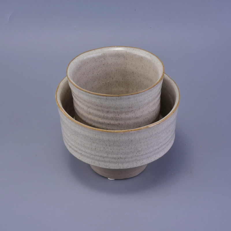 800ml ceramic candle jar with thin base 800ml ceramic candle jar with thin base