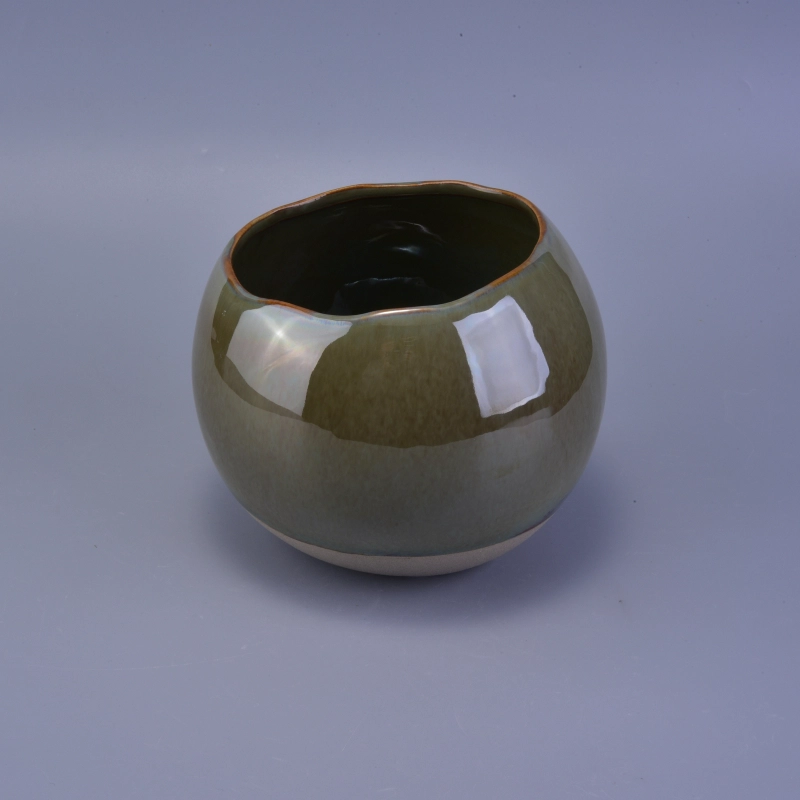 large round ceramic candle jar large round ceramic candle jar