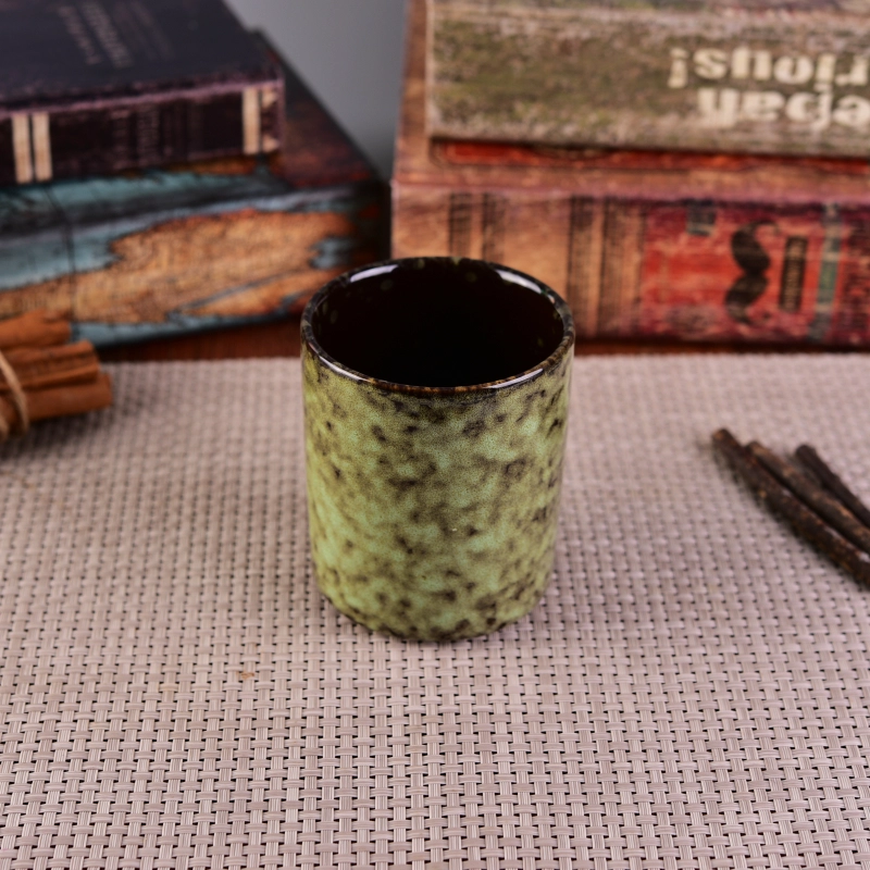Bling bling Transmutation Glaze Home Decoration Ceramic Candle Holder