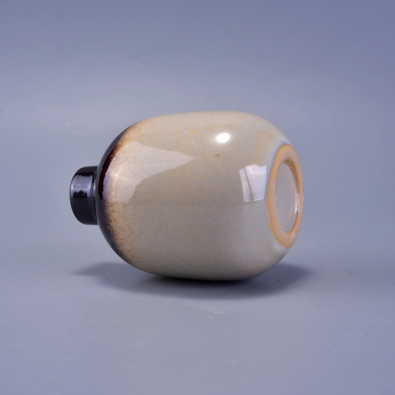 Transmutation glaze ceramic reed diffuser bottle 