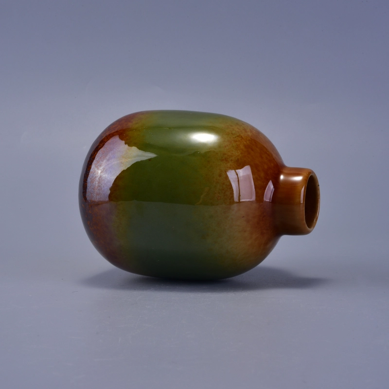 Decorative aroma ceramic diffuser bottle