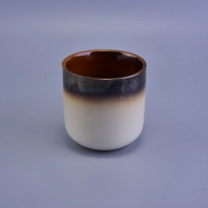 Round bottom home deco ceramic candle holder