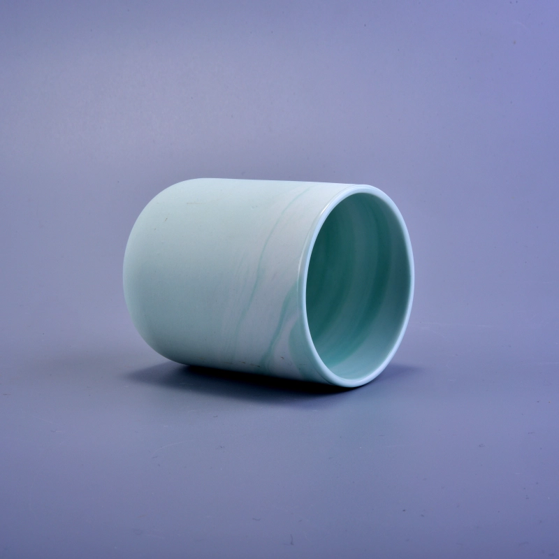 Wholesale custom marble ceramic tealight candle holder