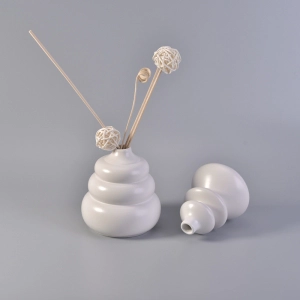 Reed Diffusor Flasche Semi-Porzellan Dekoration Großhandel Kerzenhalter