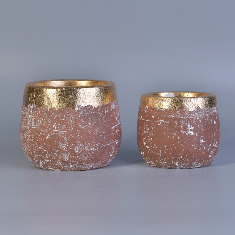ceramic candle jars