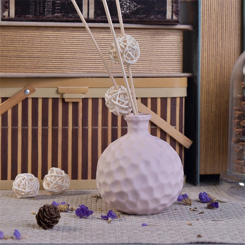 Home fragrance reed aroma ceramic diffusers bottle
