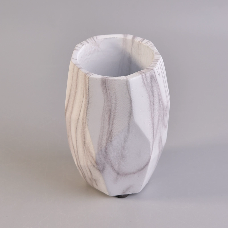 wooden effect tall concrete candle holder wooden effect tall concrete candle holder