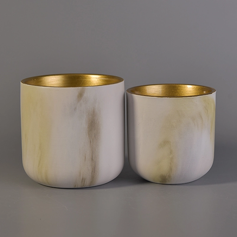 transfer printing ceramic candle jars