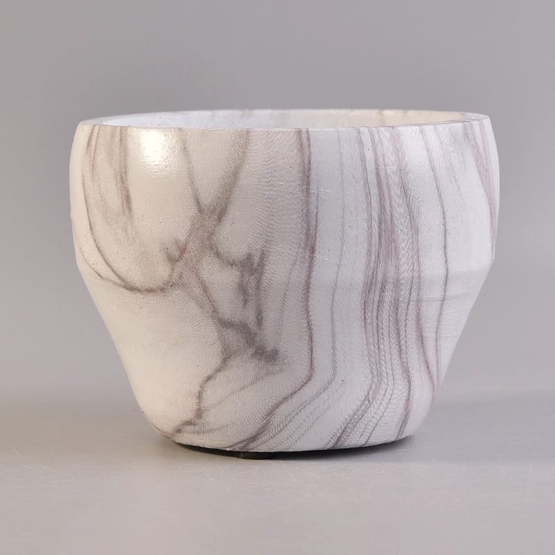Water tranform cement wholesale candle holder