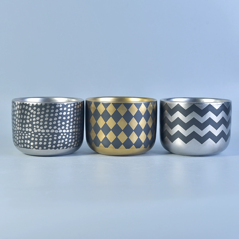 ceramic candle jars