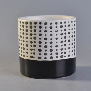 Custom ceramic candle holders for home wedding decoration