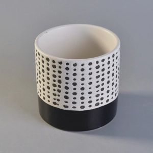 Custom ceramic candle holders for home wedding decoration