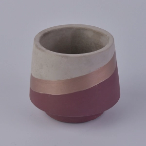 400ml Custom Farbe lackiert Beton Kerzenhalter Großhandel