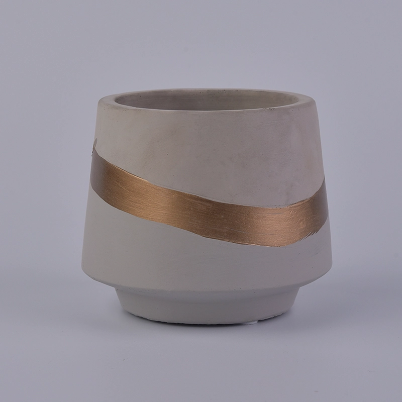 New arrival customized concrete candle holders New arrival customized concrete candle holders