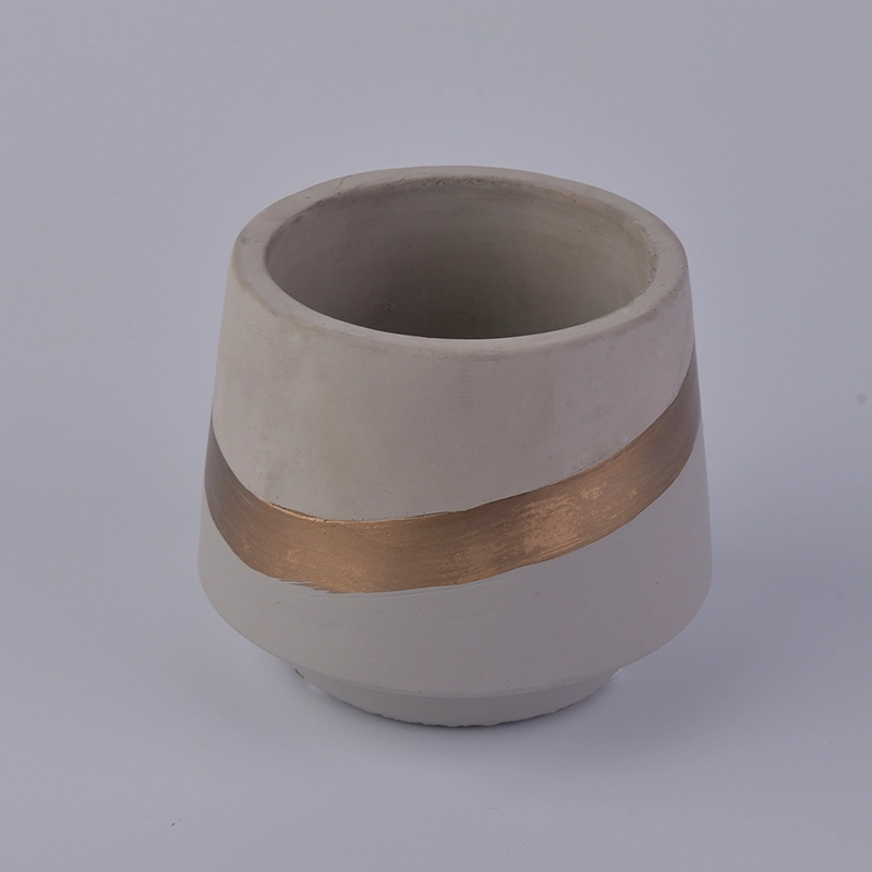 New arrival customized concrete candle holders New arrival customized concrete candle holders