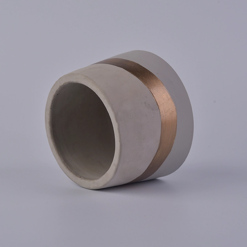 New arrival customized concrete candle holders New arrival customized concrete candle holders
