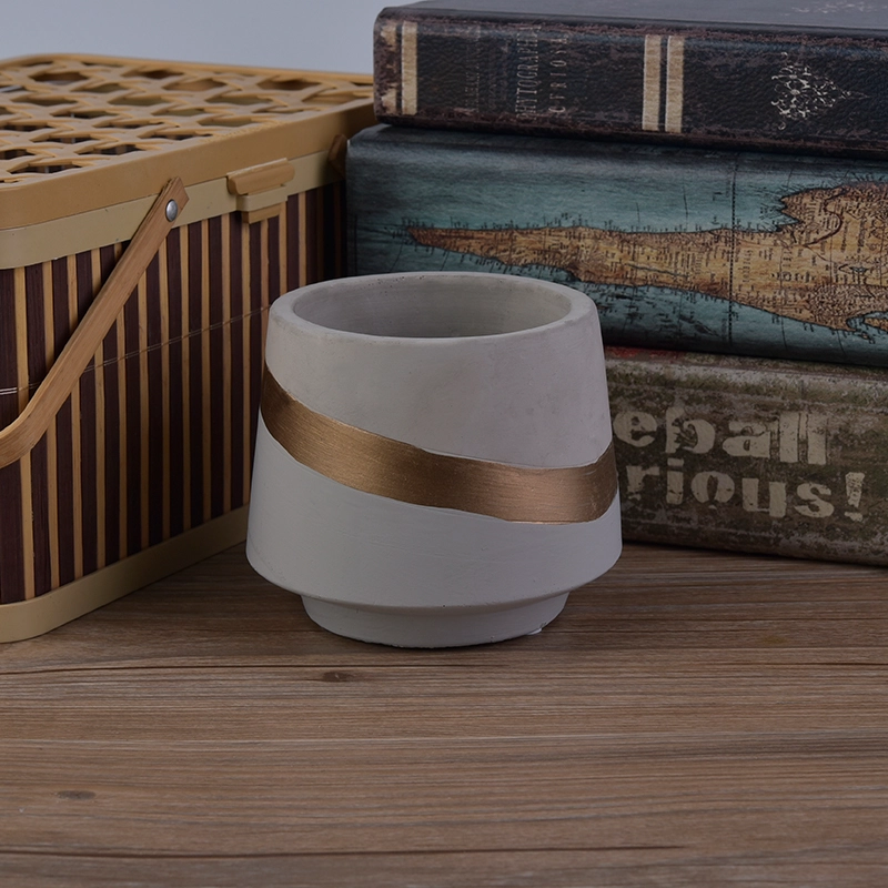 New arrival customized concrete candle holders New arrival customized concrete candle holders