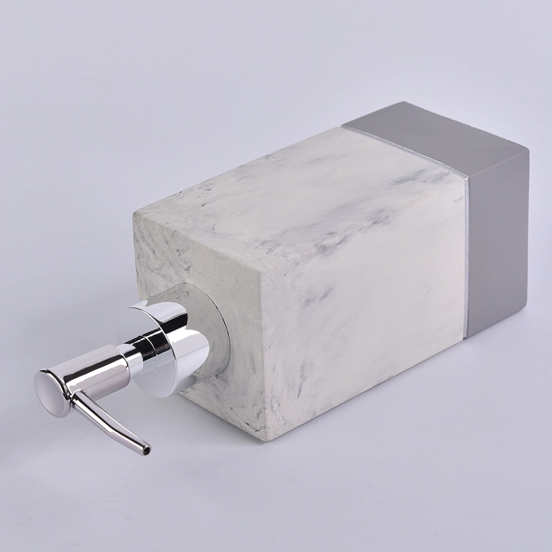 Empty cement bath bottles with plastic pump wholesale