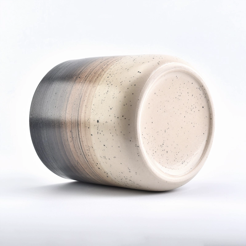 new decoration iridescence ceramic candle jar new decoration iridescence ceramic candle jar