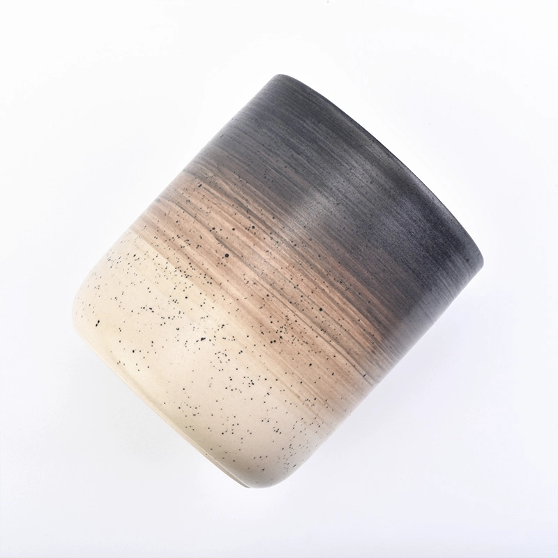 new decoration iridescence ceramic candle jar new decoration iridescence ceramic candle jar