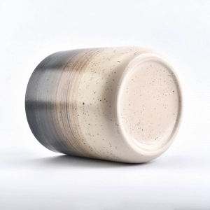 new decoration iridescence ceramic candle jar