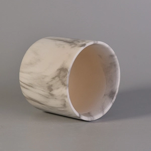 portacandele in ceramica con stampa unica