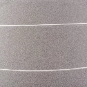 495 ml graues Keramikkerzenglas
