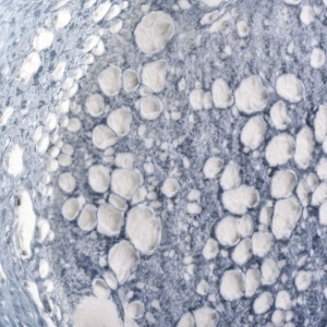 Sfeșnic ceramic cu val alb de 14 oz pentru fabricarea lumânărilor