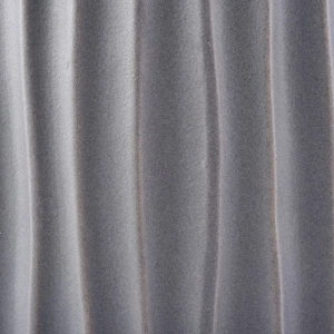 580ml Vertical stripes matte grey ceramic candle holder for decoration