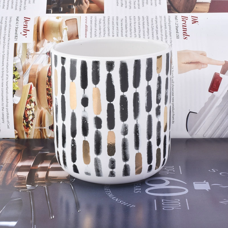 Luxury Decorative ceramic candle holder