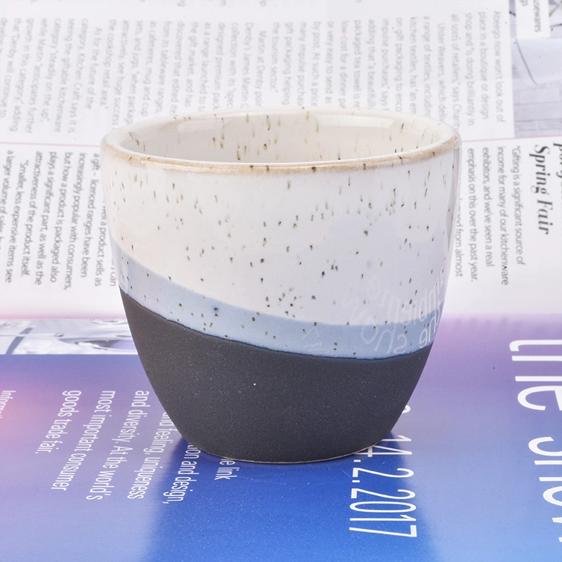 speckled ceramic candle votives speckled ceramic candle votives