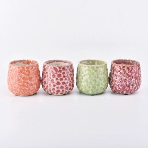 Wholesale empty ceramic candle jars