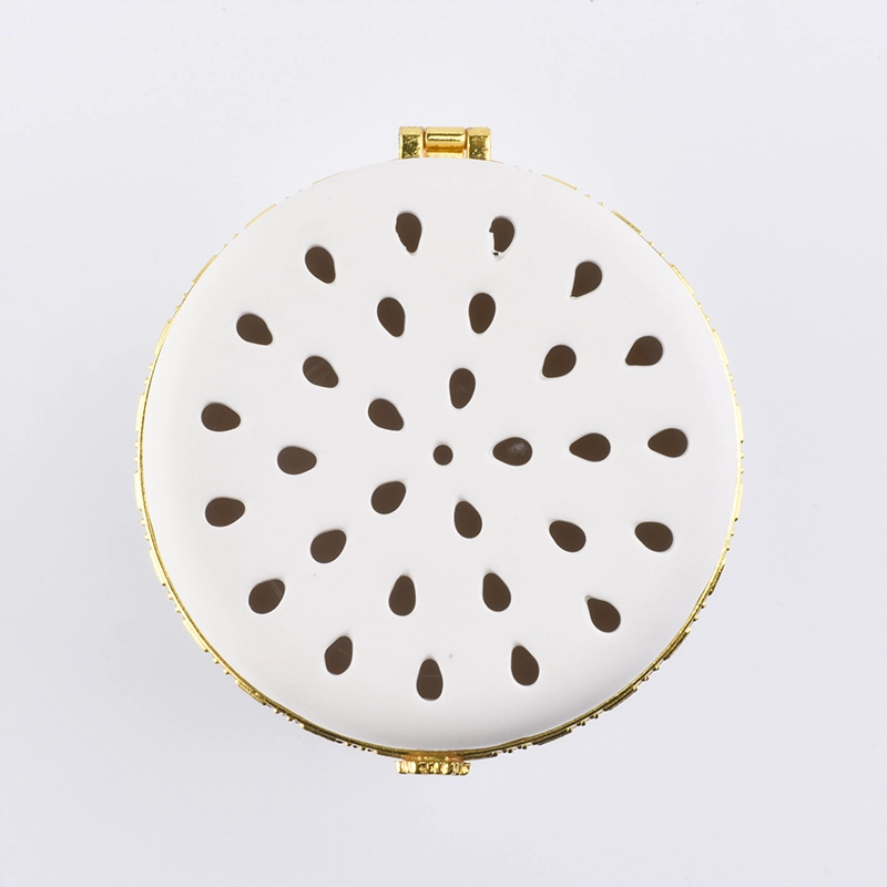 white ceramic candle jar with hollow out lid white ceramic candle jar with hollow out lid