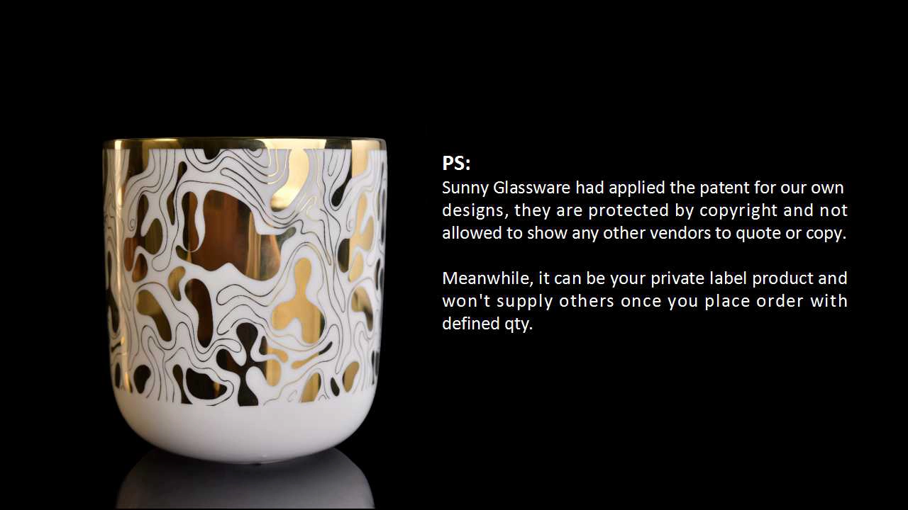 White Color Ceramic Candle Jars With Lids