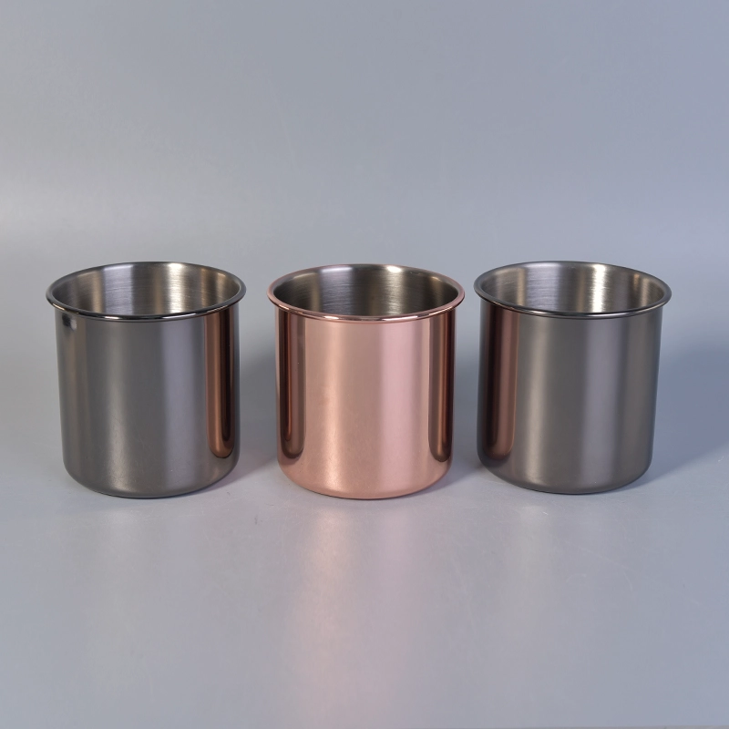Stainless steel metal candle jars wholesale Stainless steel metal candle jars wholesale