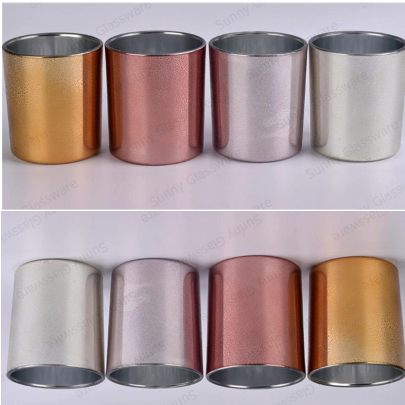Supplier 10oz Stocked wholesale water drop cylinder colored candle jars glass Supplier 10oz Stocked wholesale water drop cylinder colored candle jars glass