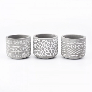 Pemegang lilin beton 6 oz